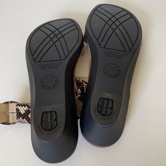 Mephisto dual strap wedge sandals 42 12 - Picture 9 of 9